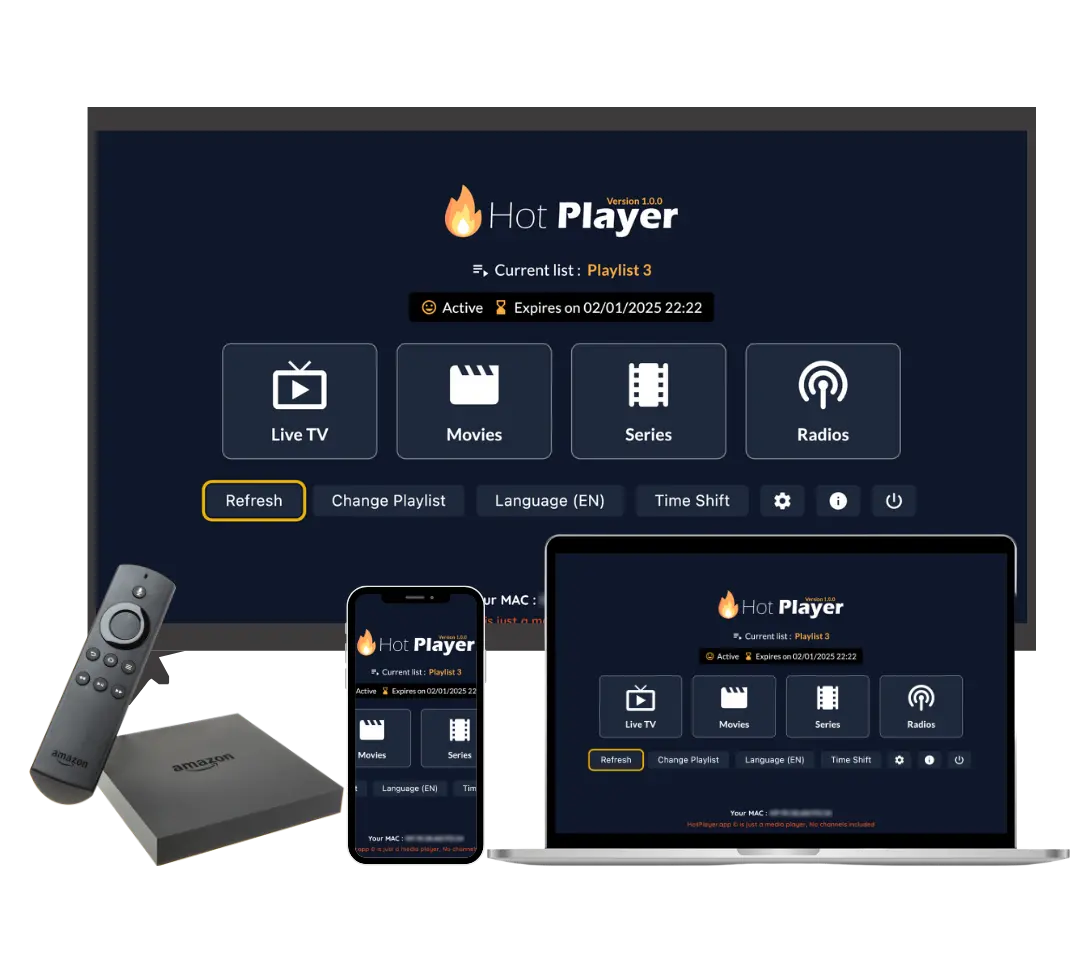 Hot Player across devices