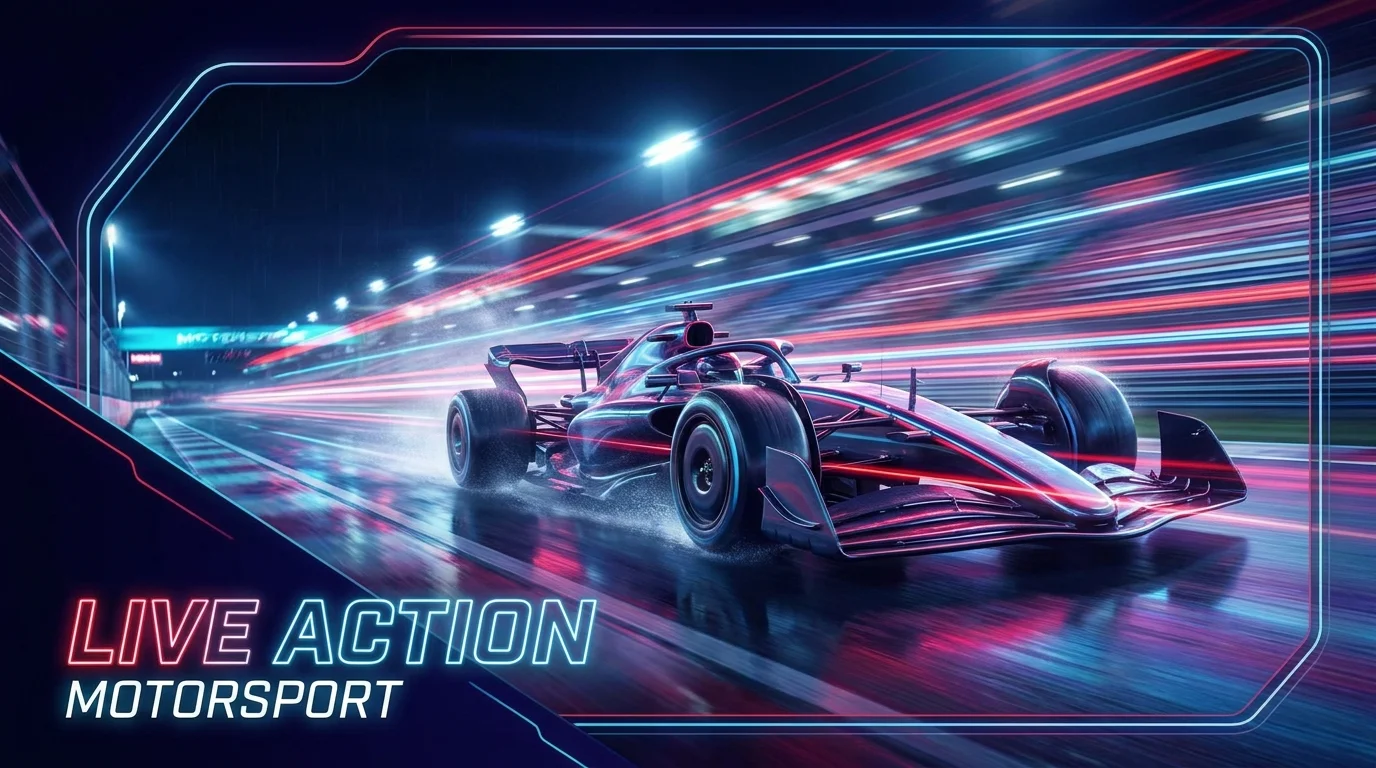 Live motorsport